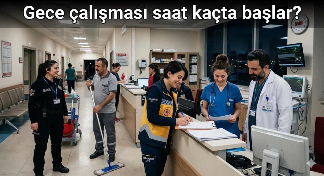 Gece çalışması saat kaçta başlar?